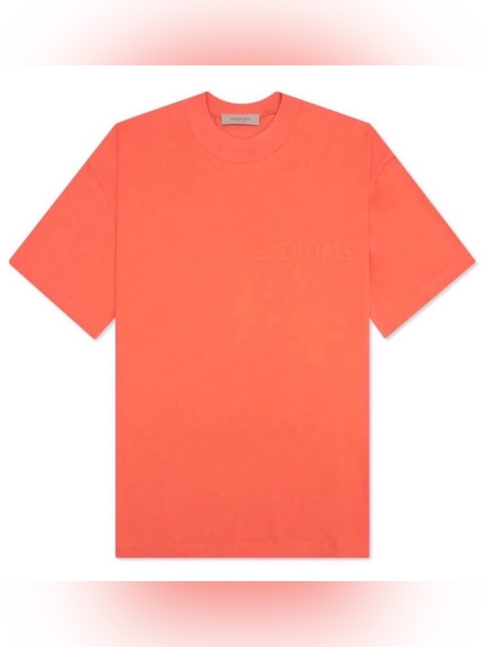 Essentials Fear of God Coral Short-Sleeve Crewneck Tee